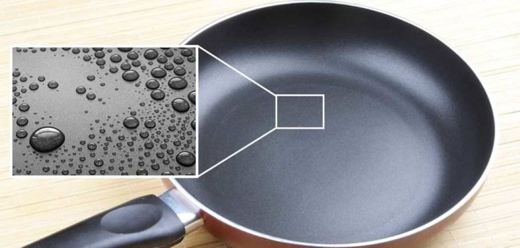 Home 2 fluoro polymer non stick coating on pans