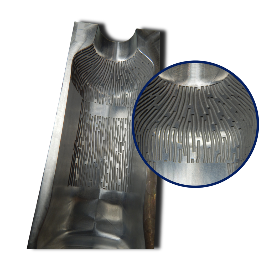 5 AXIS LASER TEXTURING ON PET BOTTLE MOULD